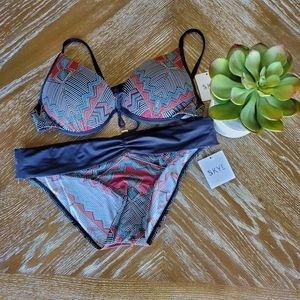 NWT SKYE 2PC Bikini Size Medium